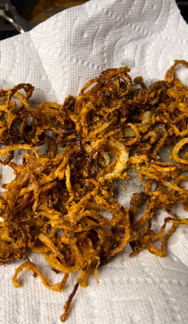 Fried onions